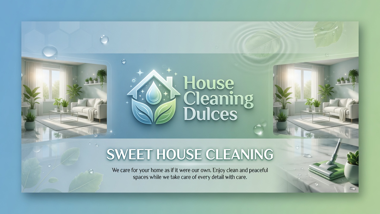 House Cleaning Dulces official brand artwork